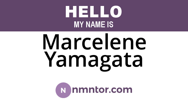 Marcelene Yamagata