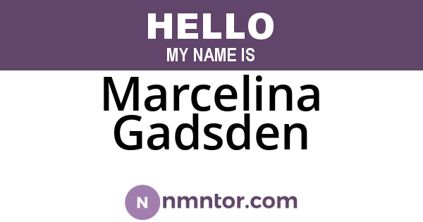 Marcelina Gadsden