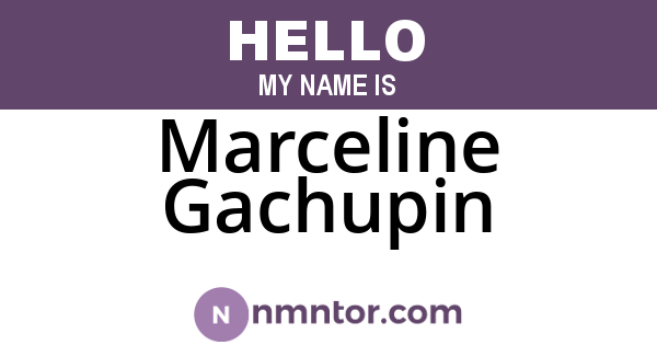 Marceline Gachupin