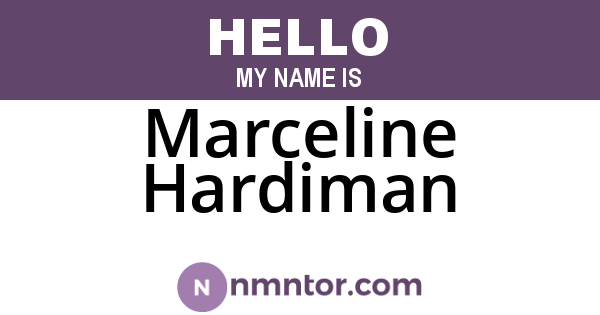 Marceline Hardiman