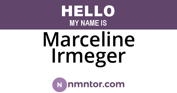 Marceline Irmeger