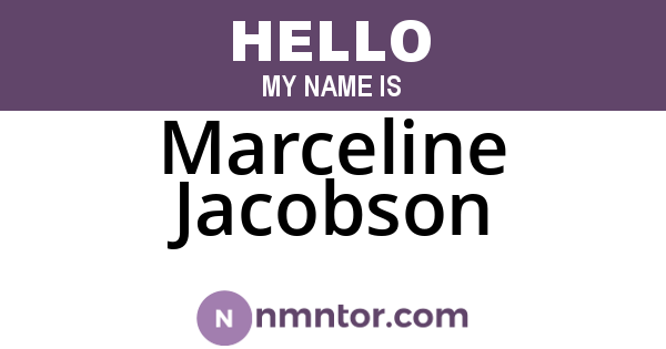 Marceline Jacobson