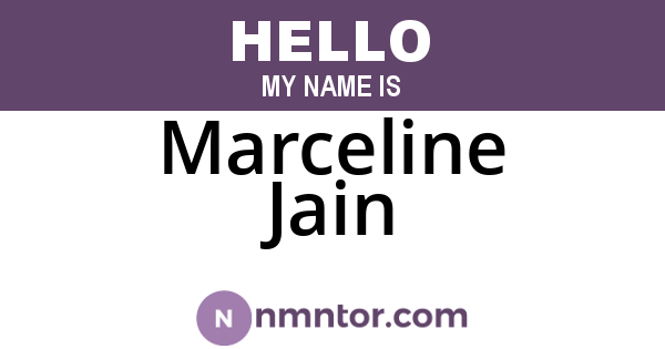 Marceline Jain