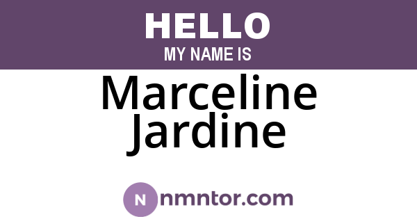 Marceline Jardine