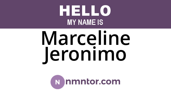 Marceline Jeronimo