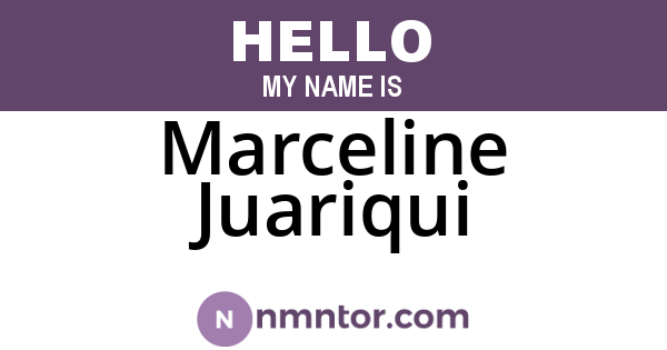 Marceline Juariqui