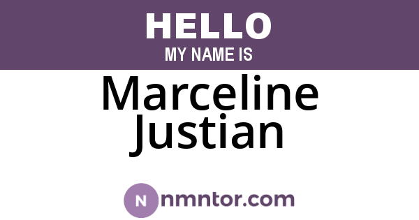 Marceline Justian