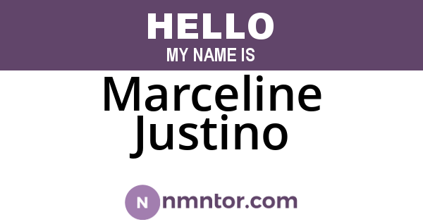 Marceline Justino
