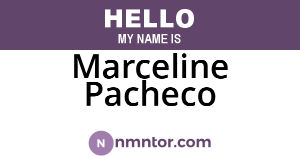 Marceline Pacheco