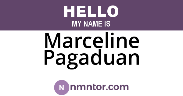 Marceline Pagaduan