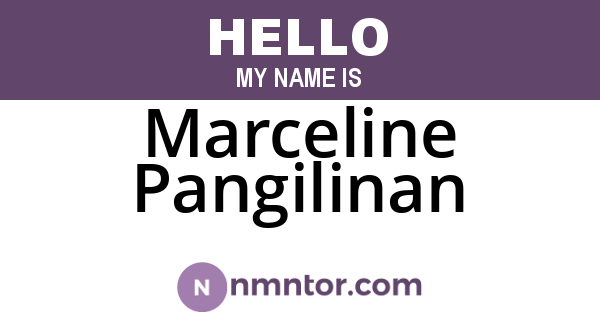 Marceline Pangilinan
