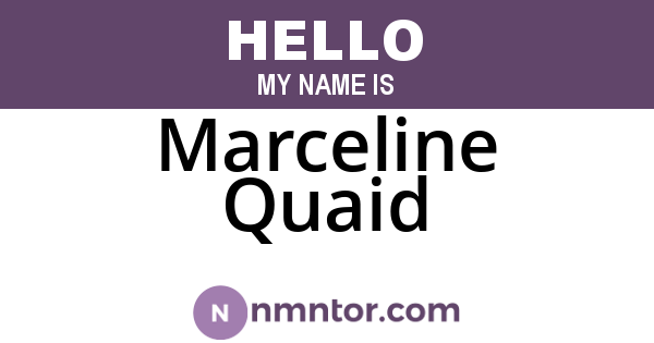 Marceline Quaid