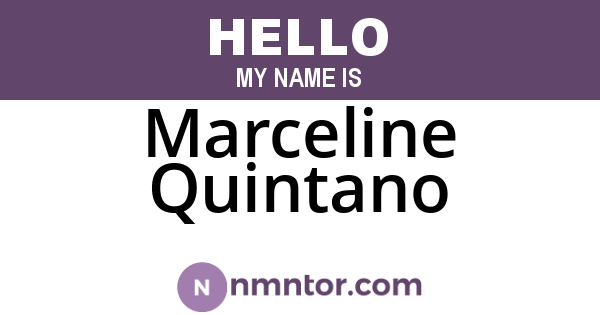 Marceline Quintano