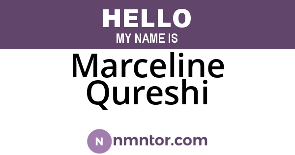 Marceline Qureshi