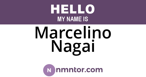 Marcelino Nagai