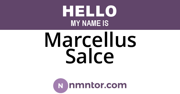 Marcellus Salce