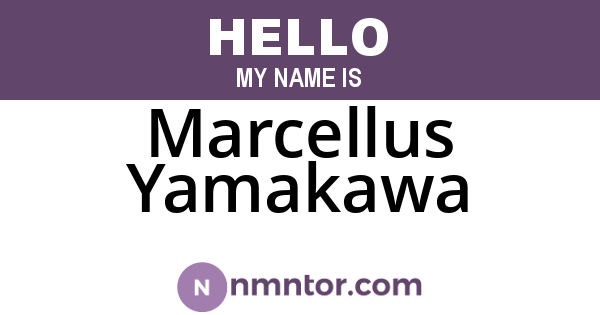 Marcellus Yamakawa