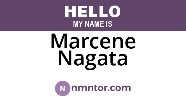 Marcene Nagata