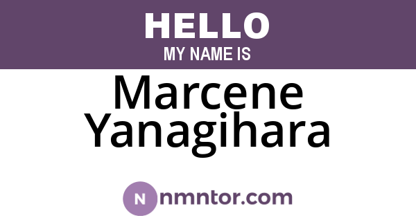 Marcene Yanagihara
