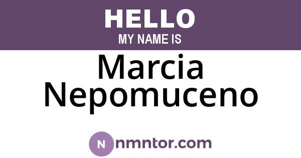 Marcia Nepomuceno