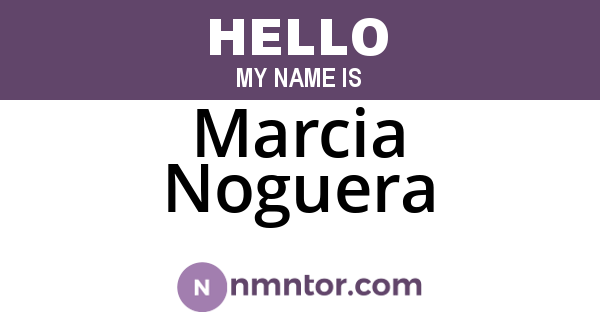 Marcia Noguera