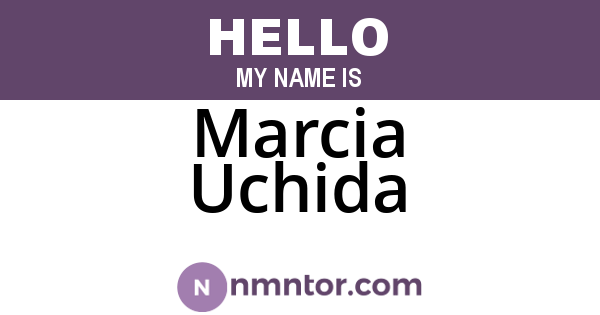 Marcia Uchida