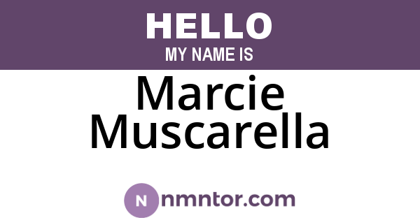Marcie Muscarella