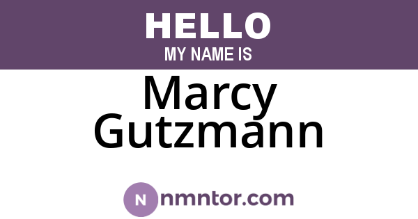 Marcy Gutzmann