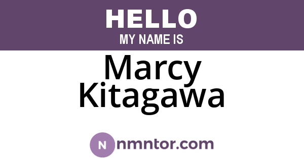 Marcy Kitagawa