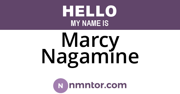 Marcy Nagamine