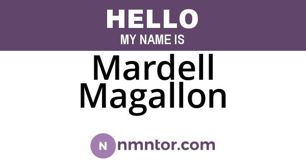 Mardell Magallon
