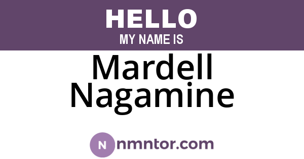 Mardell Nagamine