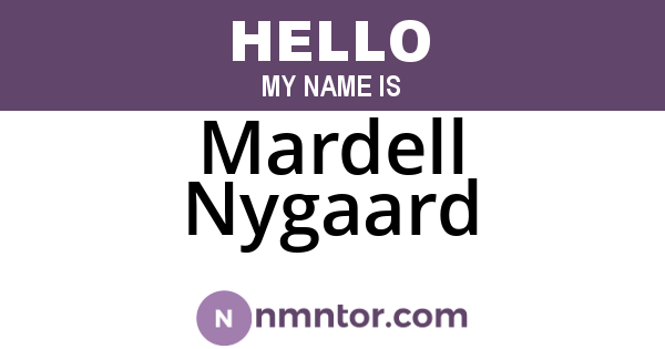 Mardell Nygaard