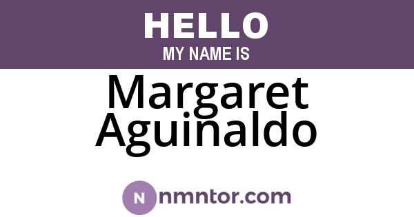 Margaret Aguinaldo