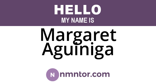 Margaret Aguiniga