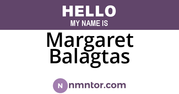 Margaret Balagtas