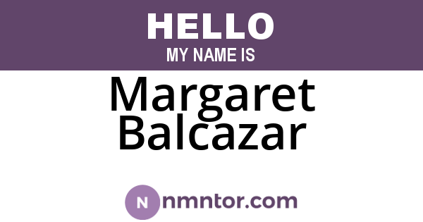 Margaret Balcazar