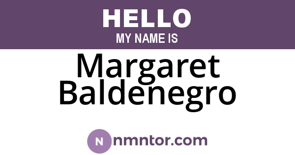 Margaret Baldenegro