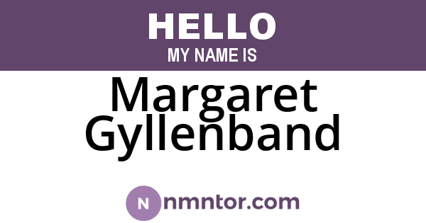 Margaret Gyllenband