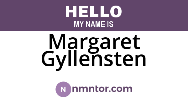 Margaret Gyllensten