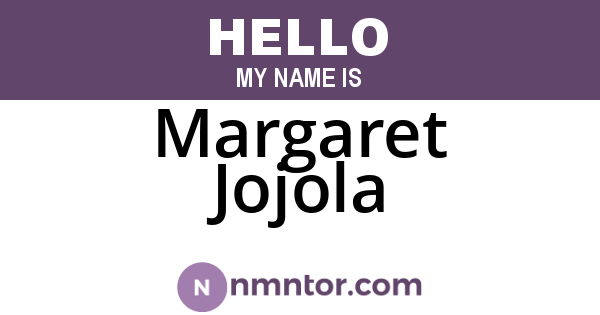 Margaret Jojola