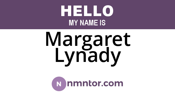 Margaret Lynady