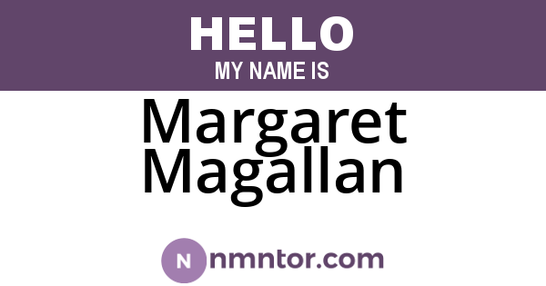 Margaret Magallan