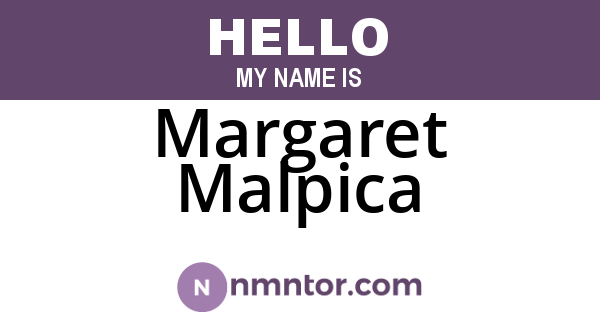 Margaret Malpica