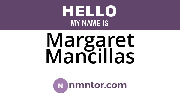 Margaret Mancillas