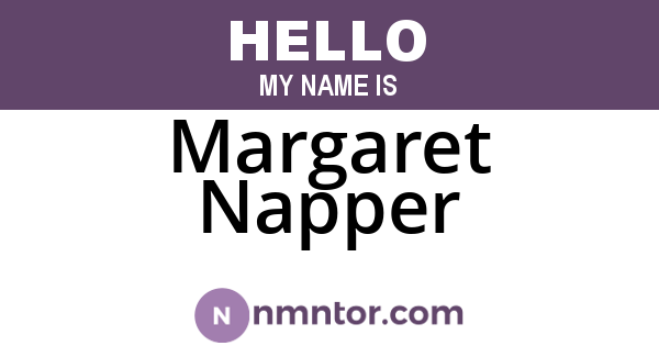 Margaret Napper