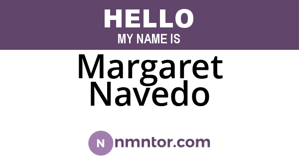 Margaret Navedo
