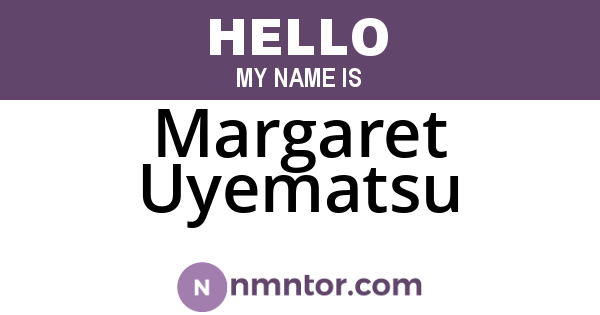 Margaret Uyematsu