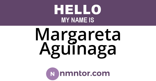 Margareta Aguinaga
