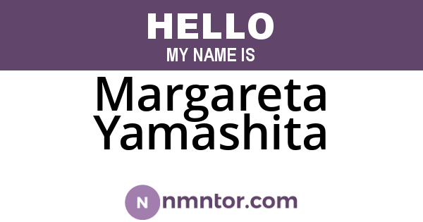 Margareta Yamashita